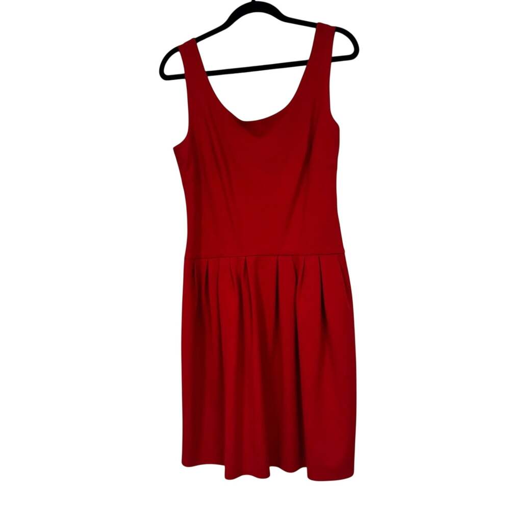 Betsey Johnson Vintage Red Mini Dress Womens 12 Bows Coquette Sleeveless Girly